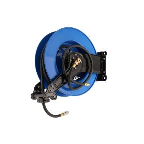 Air hose reel 20 bar 15 m 1/4" 10 x 16 mm PU metal frame