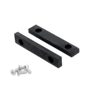 Jaws 100 mm replacement set with bolts for Swivel Vise 4" 100 x 140 mm