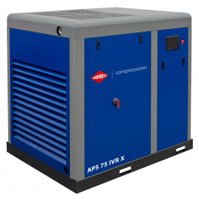 Screw Compressor APS 75 IVR X 10 bar 75 hp/55 kW 3140-9600 l/min