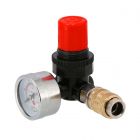 Pressure reducing valve 1/4" 12bar with universal 1/4"