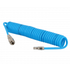 Spiral air hose 5 m 8 x 5 mm