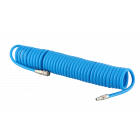 Spiral air hose Euro 10 bar 15 m 12 x 8 mm PU
