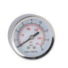 Pressure gauge 1/4" 16 bar rear connection 40 mm