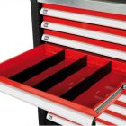 Drawer divider 55 x 395 mm for tools trolley