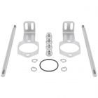 Wall mounting brackets for 2 filters 1" - 1 1/2"