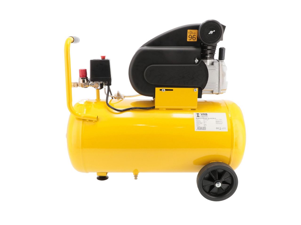 Compressor 8LC50-2.0 VRB 8 bar 2 hp 200 l/min 50 l