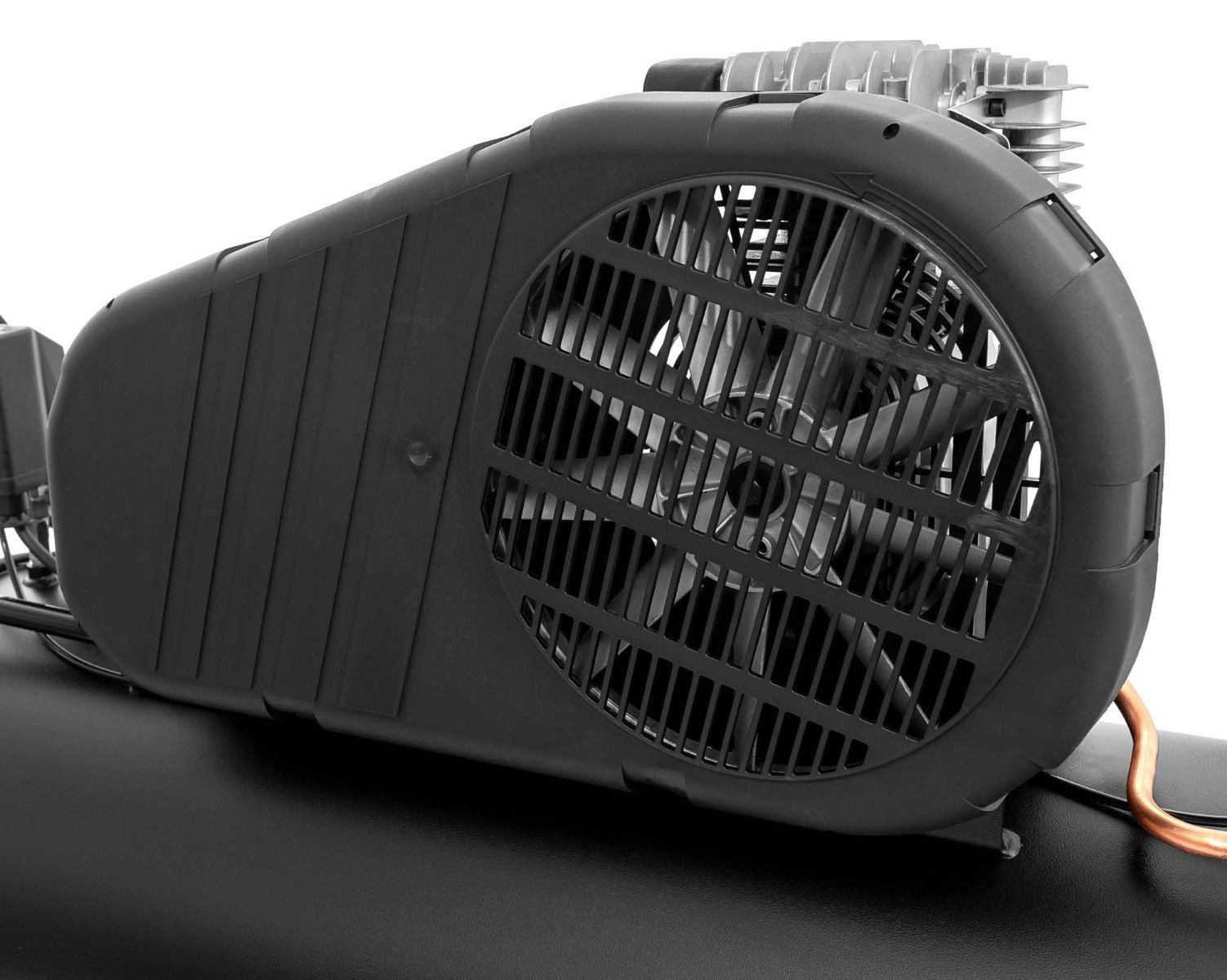 Protected Belt Drive | Workshop Compressor | Black Pro Series | Airpress