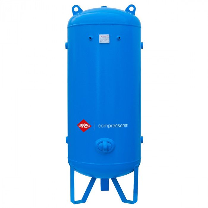 Compressed air tank 1000 L vertical 16 bar