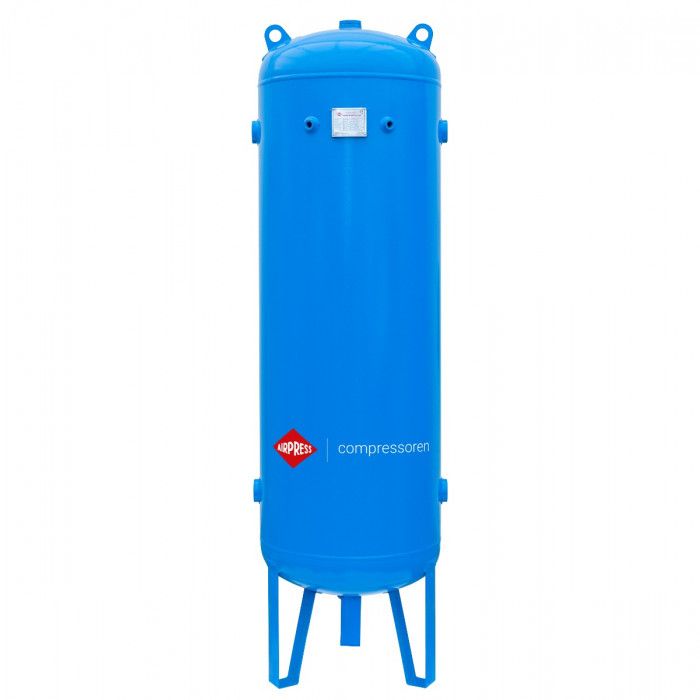 Compressed air tank 500 L vertical 11 bar