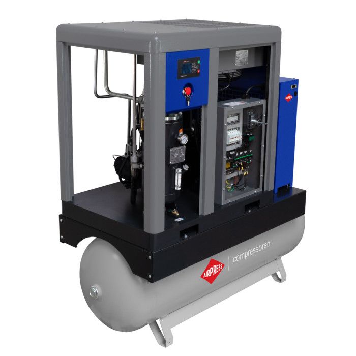 APS 20 Combi Dry X G2 screw compressor 10 bar 20 HP/15 kW 1900 l/min 500 l