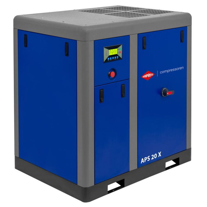 APS screw compressor 20 X 10 bar 20 HP/15 kW 1900 l/min