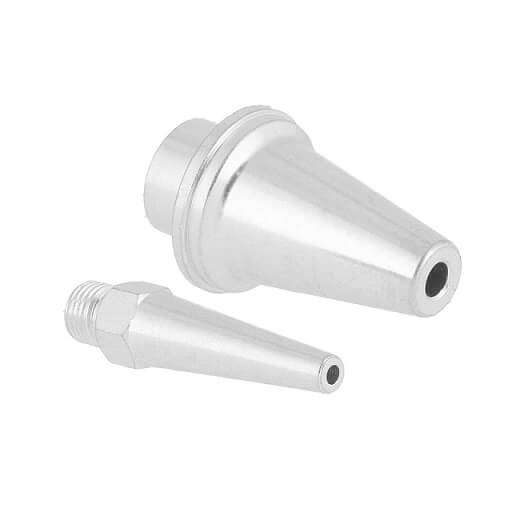 Airpress sandblasting nozzles - cleaning small and large surfaces