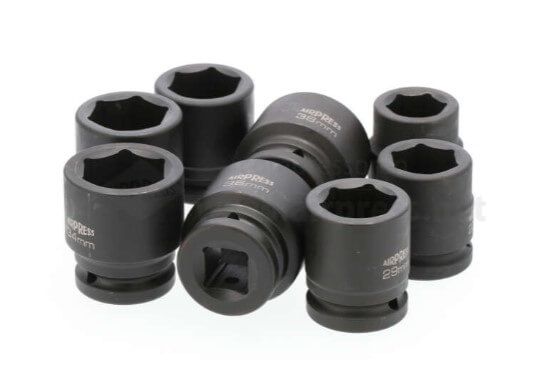 Sockets for rounded bolts – Airpress impact sockets