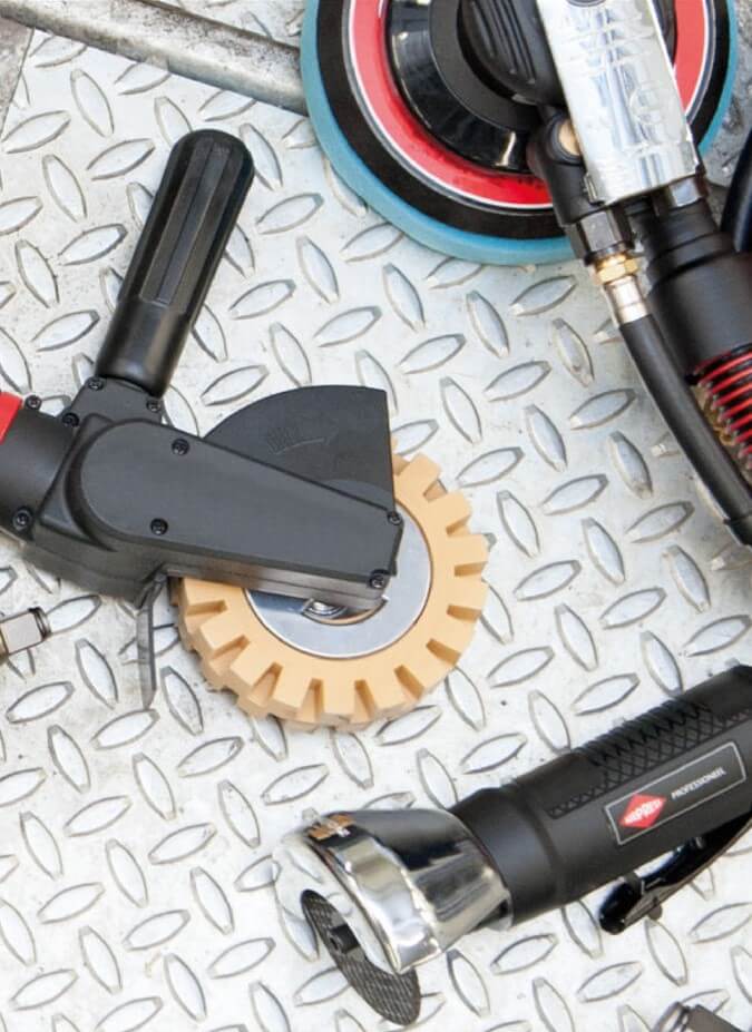 Airpress pneumatic grinders - professional tools for grinding